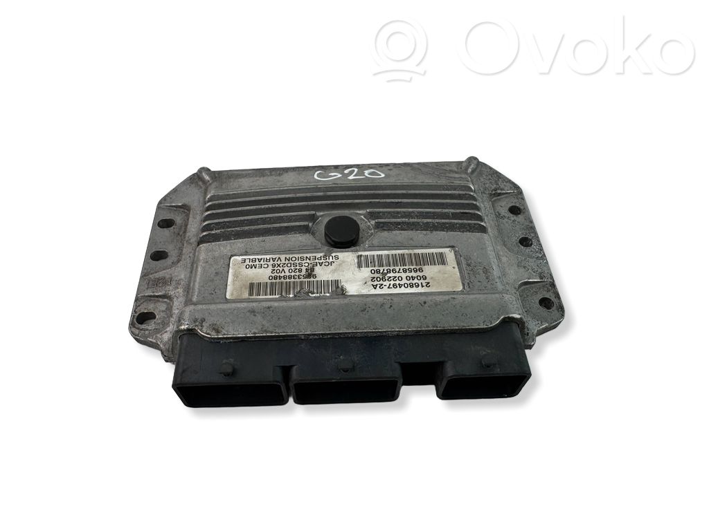 Peugeot 407 Module de commande suspension 