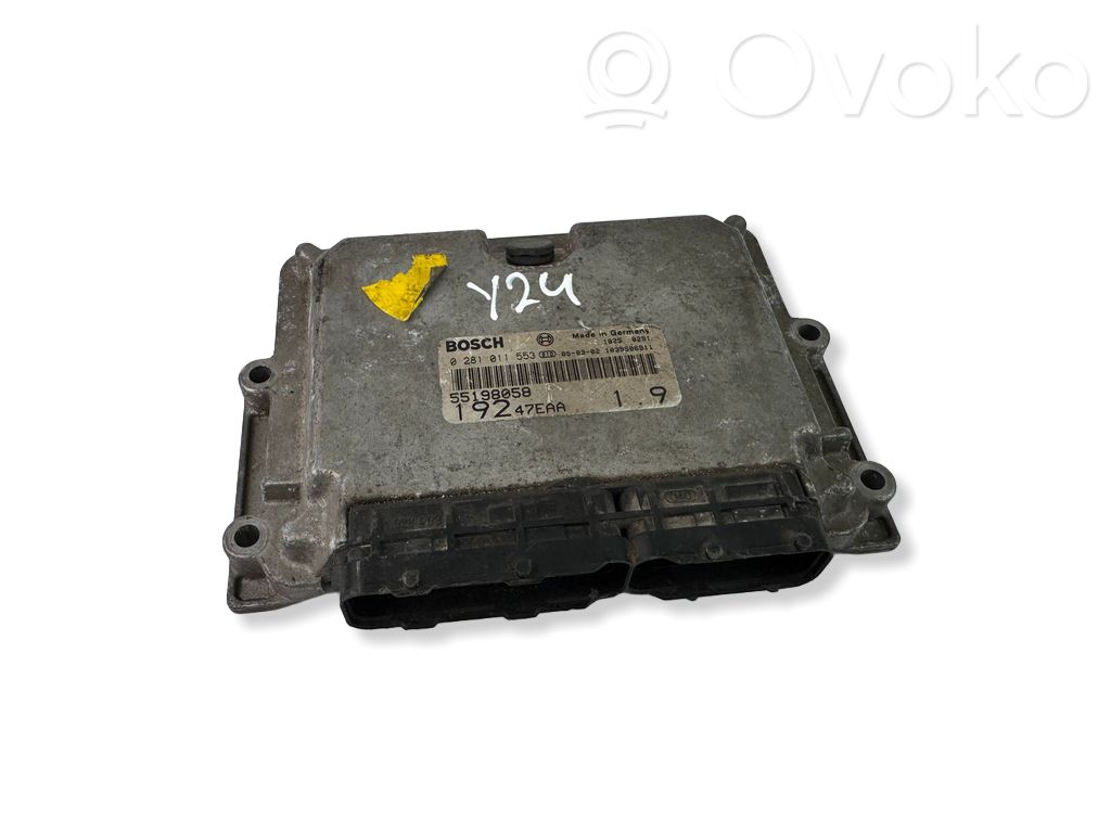 Fiat Stilo Engine control unit/module 