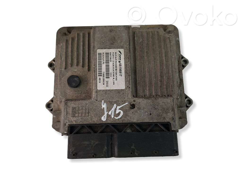 Fiat Punto (188) Sterownik / Moduł ECU 