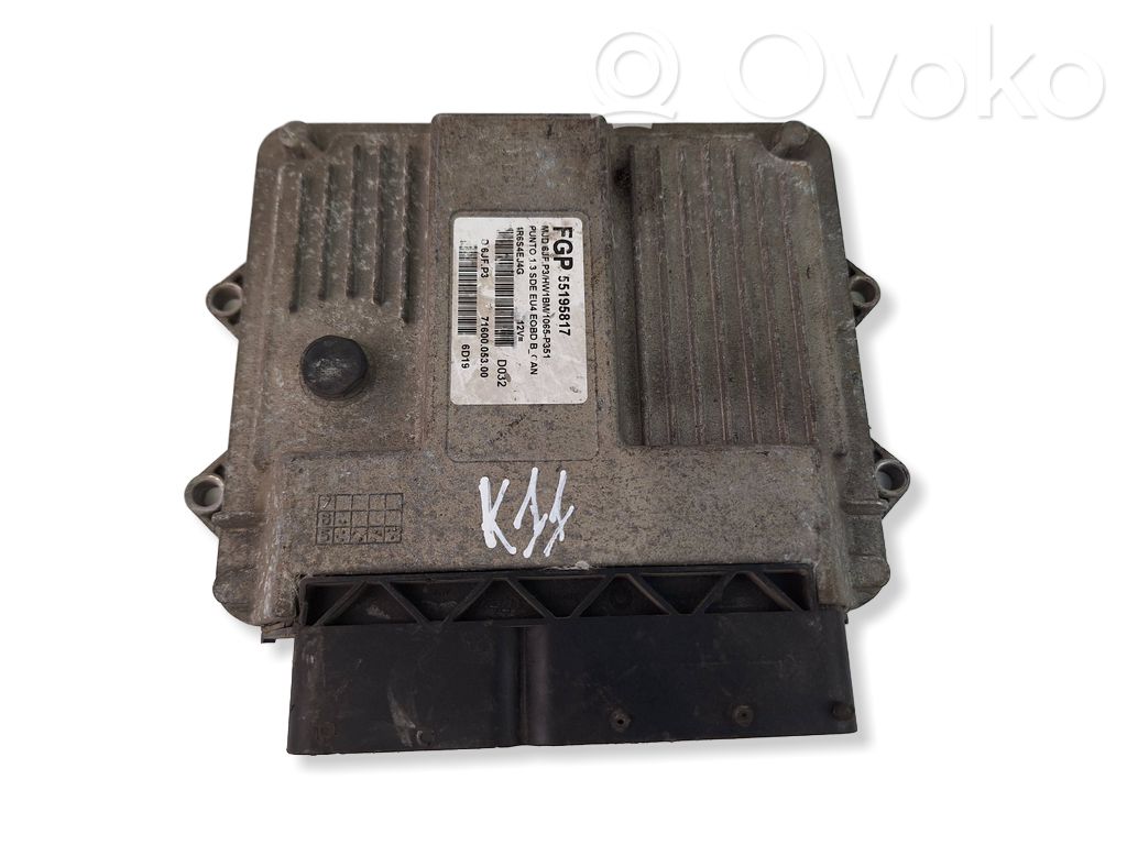 Fiat Punto (188) Engine control unit/module 