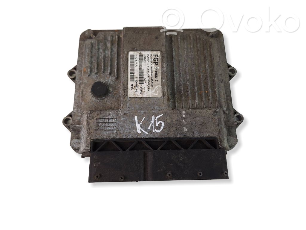 Fiat Punto (188) Engine control unit/module 