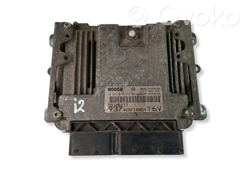 Alfa Romeo 147 Engine control unit/module 