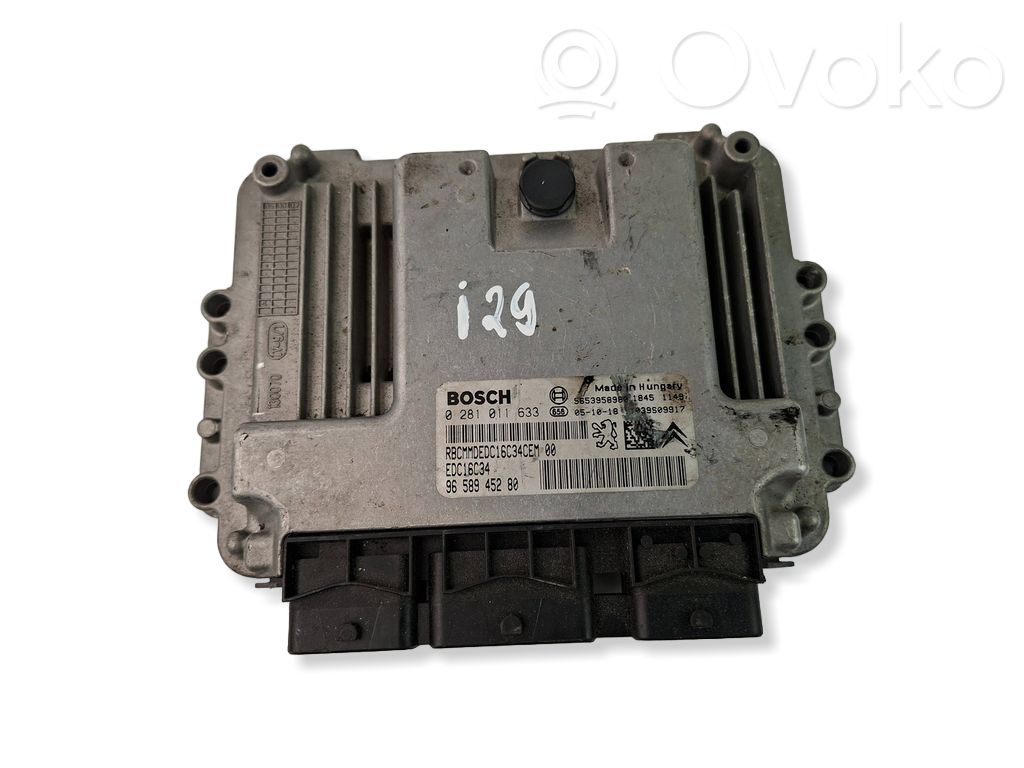 Peugeot 407 Engine control unit/module 