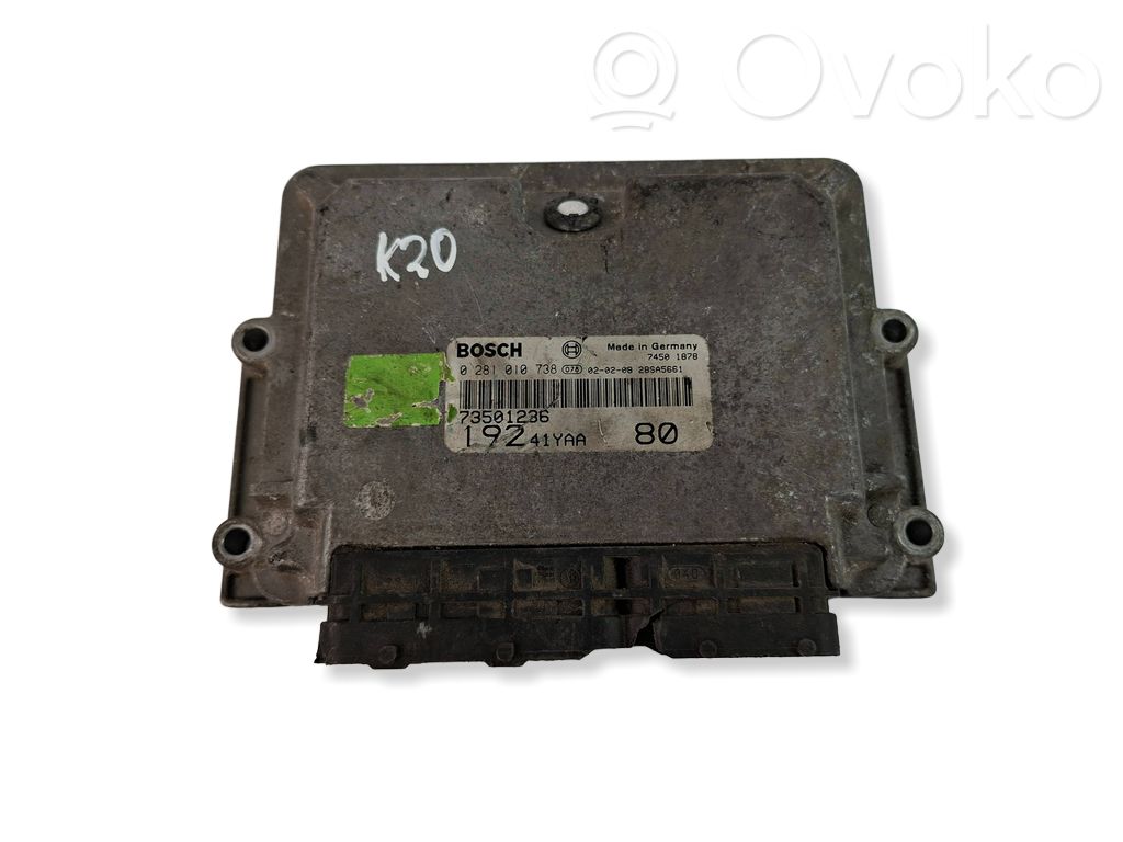 Fiat Stilo Engine control unit/module 