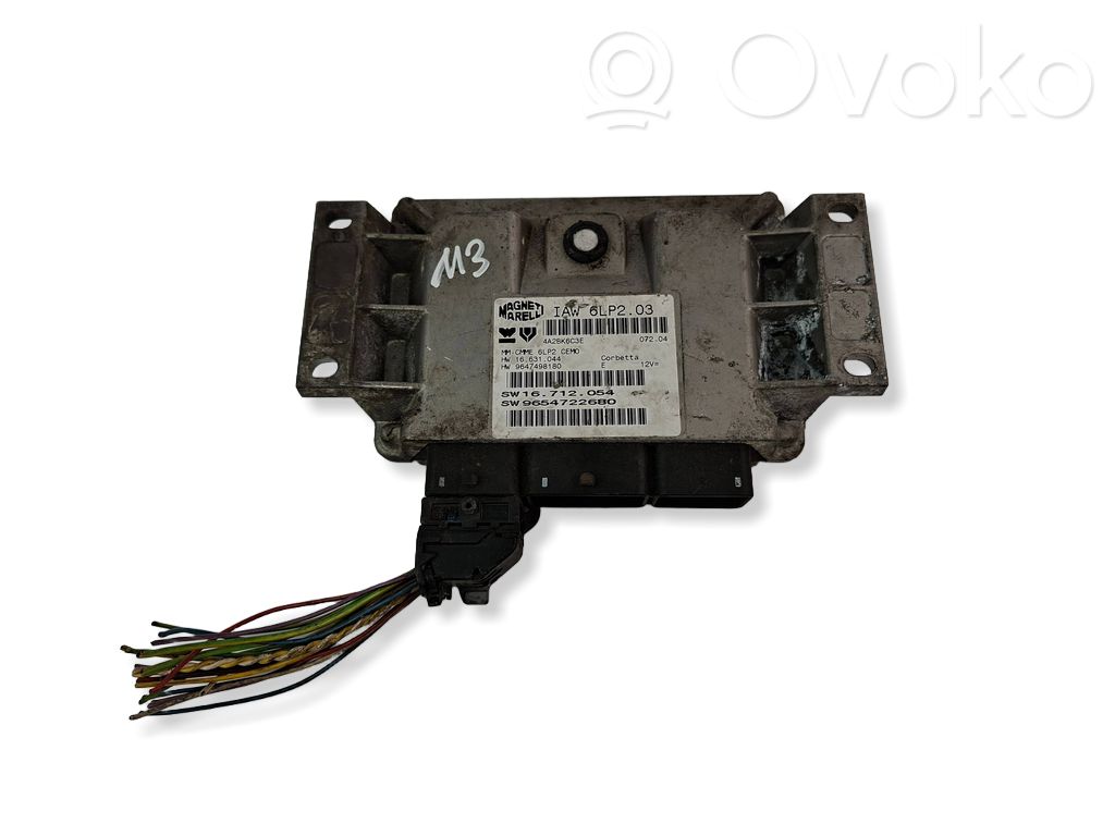 Peugeot 307 Engine control unit/module 