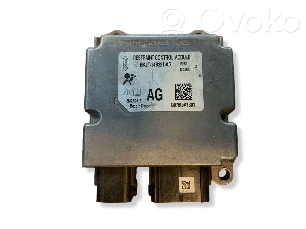 Airbag control unit/module   BK2T14B321AG,18MAR2016,C0780A1301