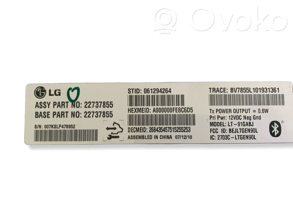 Bluetooth modulis   061294264,22737855
