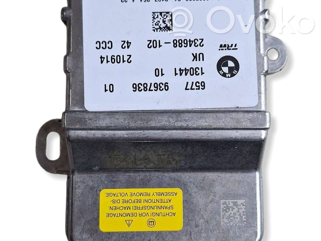 BMW i3 Airbag control unit/module 
