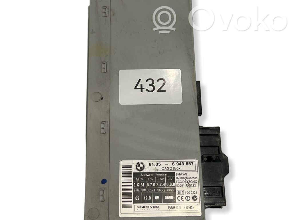 Unité de contrôle module CAS   6943857,5WK47995,2911ACAS2