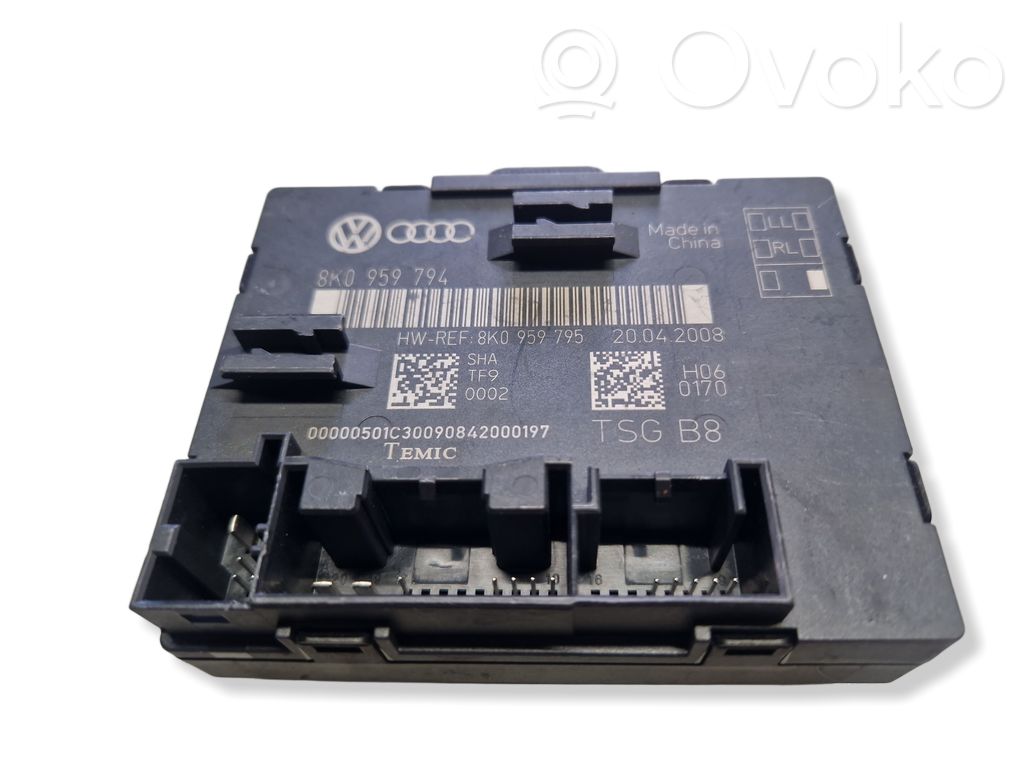 Audi A4 S4 B8 8K Door control unit/module 