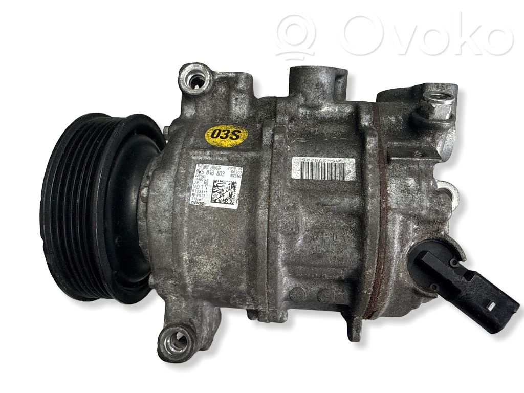 Audi A4 S4 B9 8W Compressore aria condizionata (A/C) (pompa) 