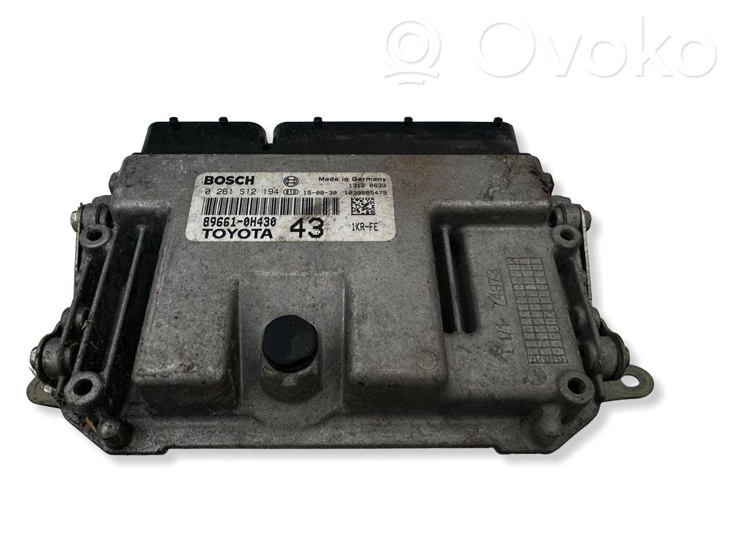 Toyota Aygo AB40 Engine control unit/module 