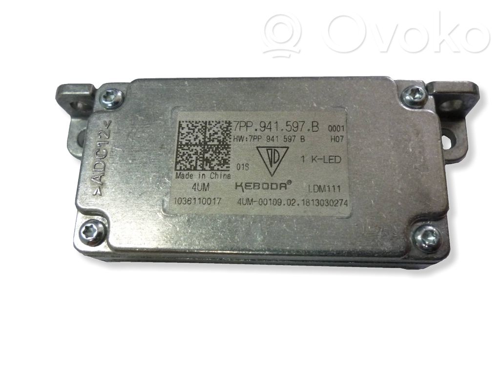 Porsche Cayenne (9Y0 9Y3) LED ballast control module 