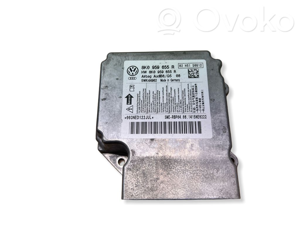Audi A4 S4 B8 8K Centralina/modulo airbag 