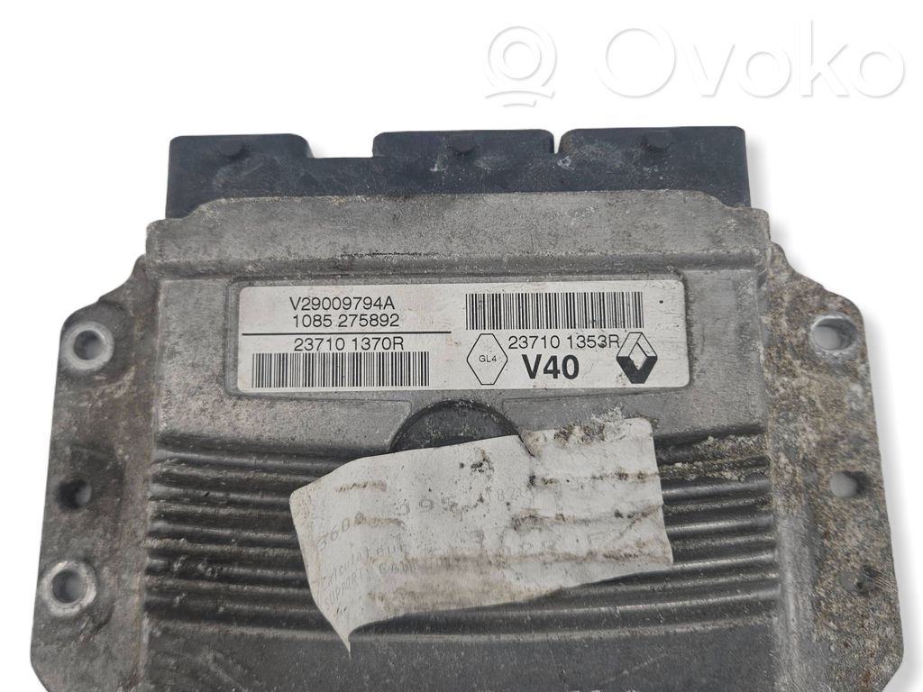 Engine control unit/module   V29009794A,237101370R,237101353R