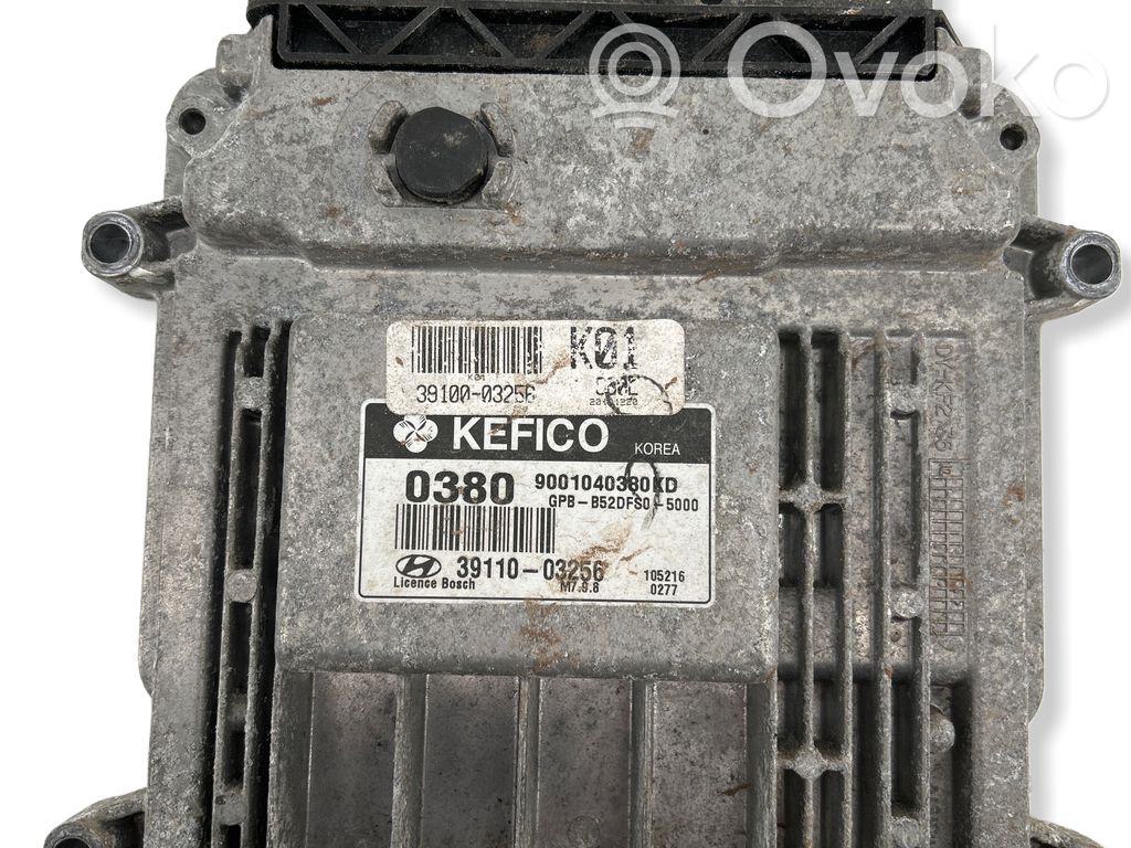Engine control unit/module   3910003256,3911003256,9001040380KD