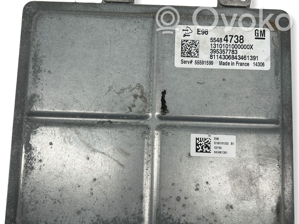 Opel Astra J Engine control unit/module 