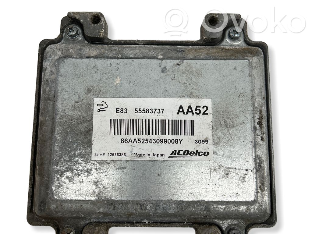 Engine control unit/module   55583737,12636386,86AA52543099008Y