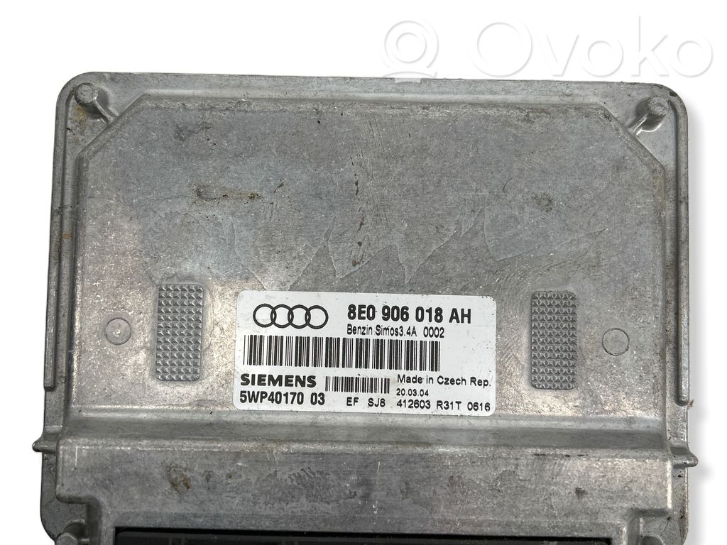 Engine control unit/module   5WP4017003,8E0906018AH