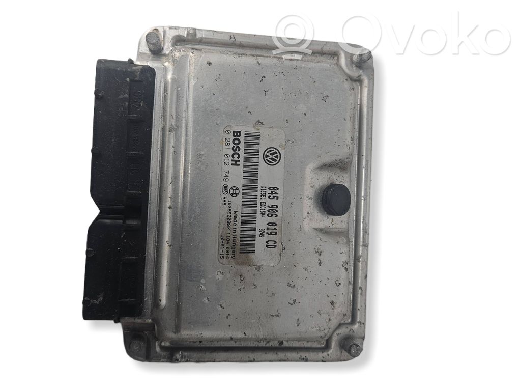 Engine control unit/module   045906019CD,1039S20397,0281012749