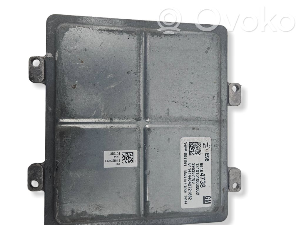 Opel Meriva B Engine control unit/module 