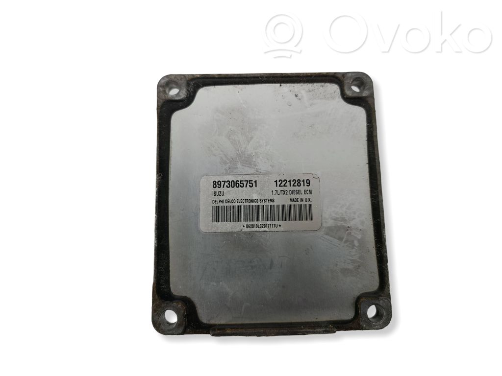 Engine control unit/module   8973065751,12212819,862819LC2017117U