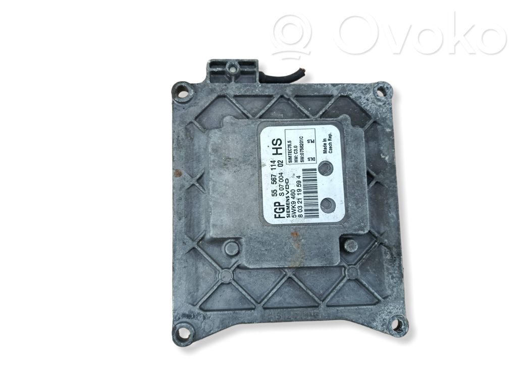 Opel Zafira B Unitate/modul de control motor 