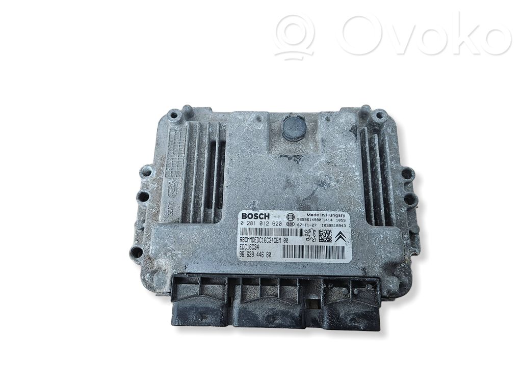 Engine control unit/module   9659614980,9663944680,0281012620