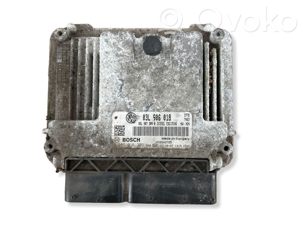 Volkswagen Scirocco Engine control unit/module 