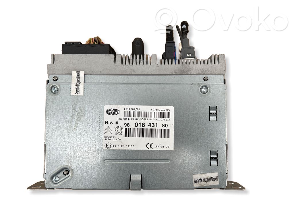 Peugeot 208 I Radio/CD/DVD/GPS head unit 