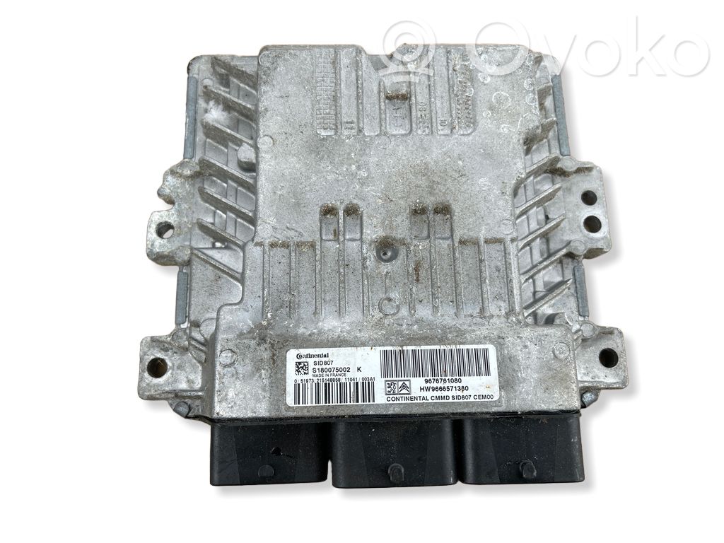 Peugeot 3008 I Engine control unit/module 