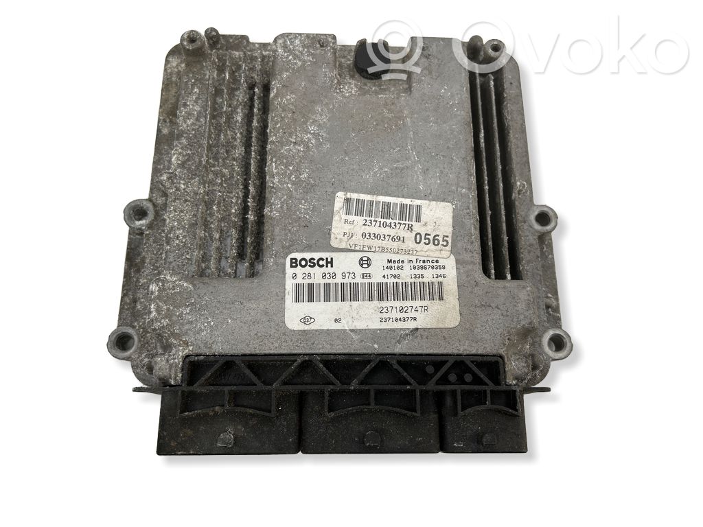 Engine control unit/module   237102747R,033037691,237104377R,0281030973