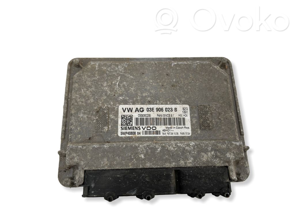 Engine control unit/module   03E906023B,03E906023,5WP4080804