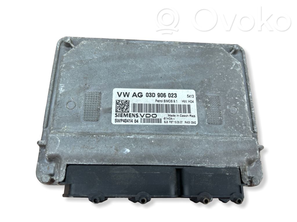 Skoda Fabia Mk2 (5J) Sterownik / Moduł ECU 