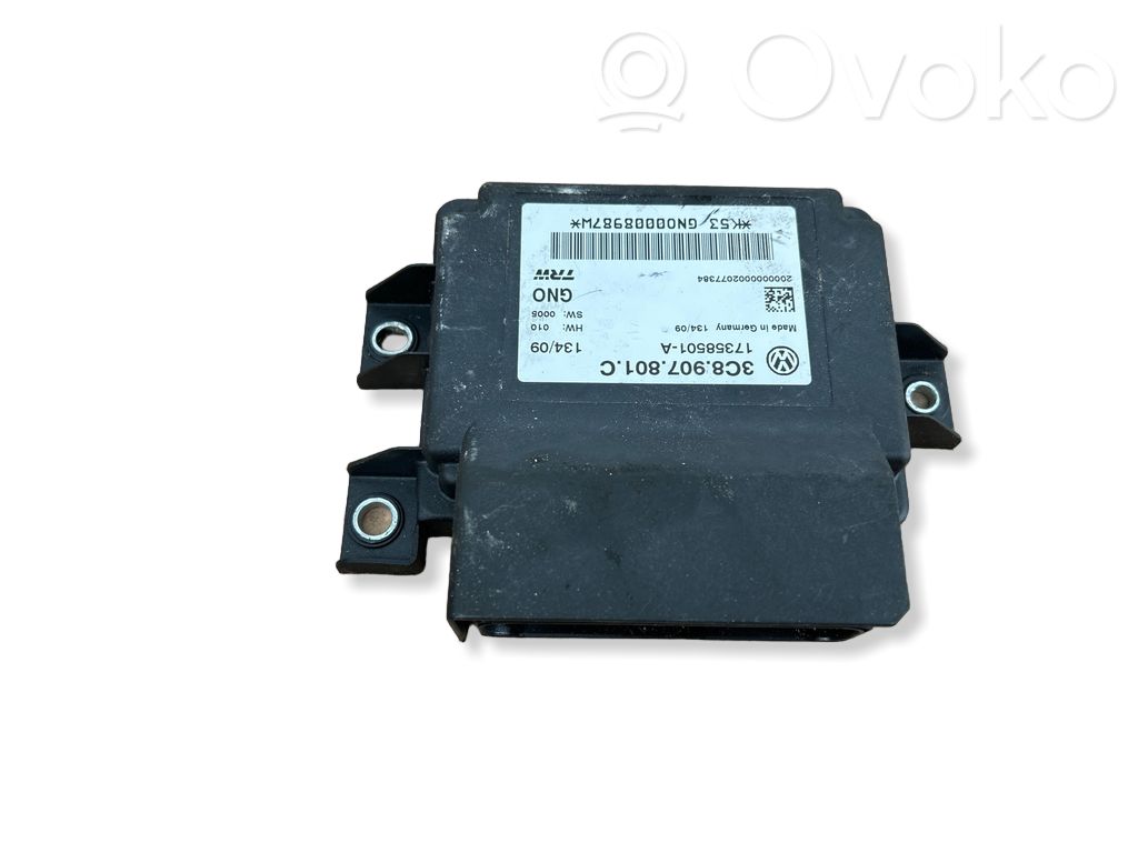 Volkswagen PASSAT CC Hand brake control module 