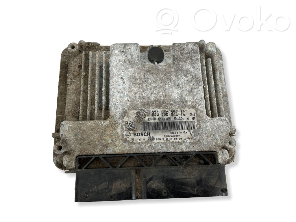 Skoda Octavia Mk2 (1Z) Engine control unit/module 
