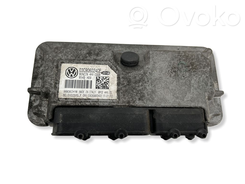 Engine control unit/module   03C906024CE,0102370,96M361H1M,8549H09
