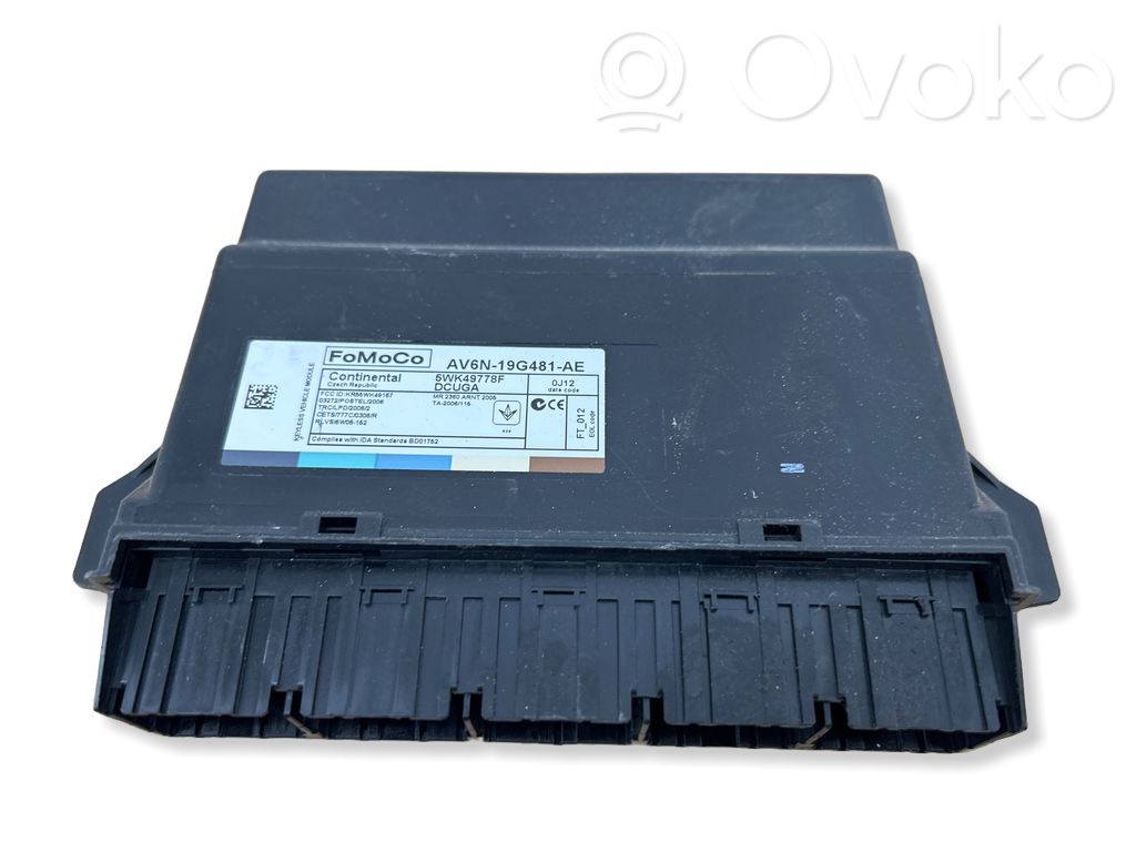 Ford Focus Comfort/convenience module 