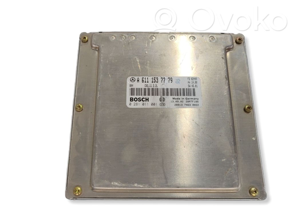Mercedes-Benz C W203 Engine control unit/module 