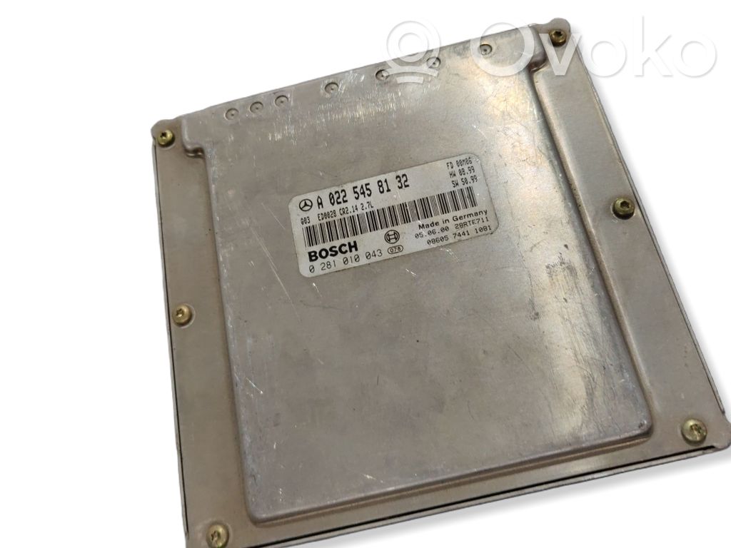 Mercedes-Benz E W210 Engine control unit/module 