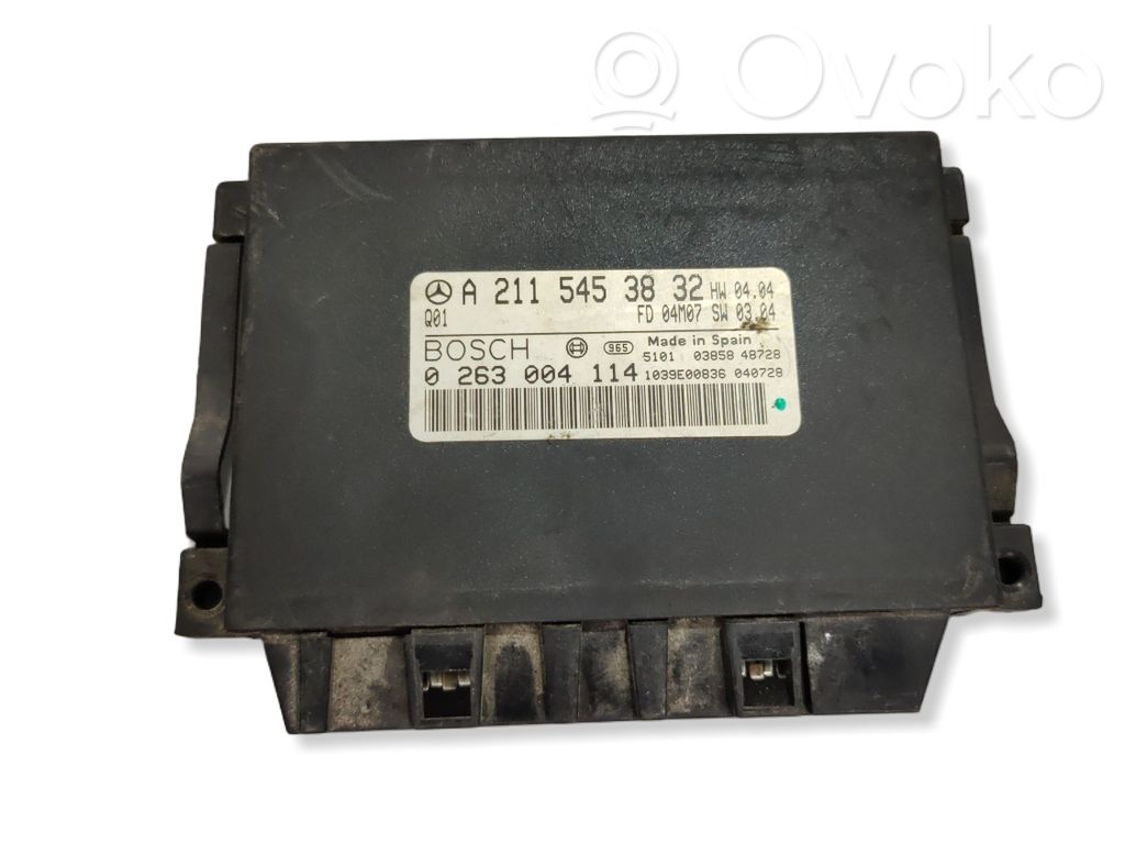 Mercedes-Benz E W211 Parking PDC control unit/module 