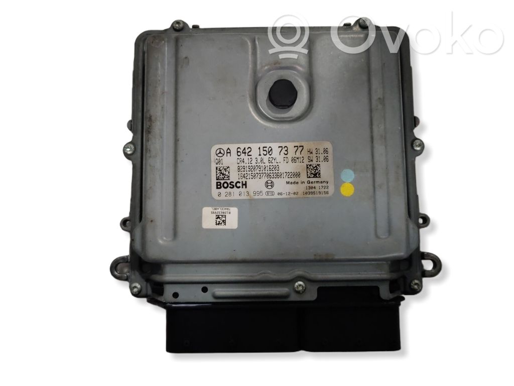 Engine control unit/module   A6421507377,0281013995,6421507377