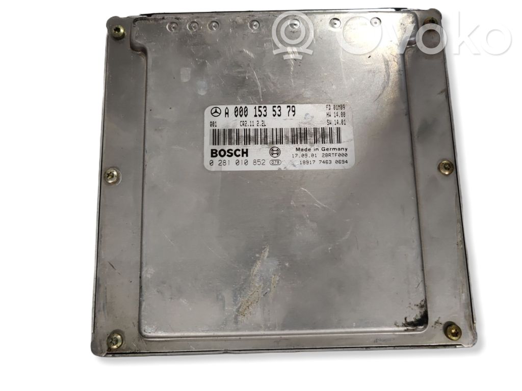 Mercedes-Benz C W203 Engine control unit/module 