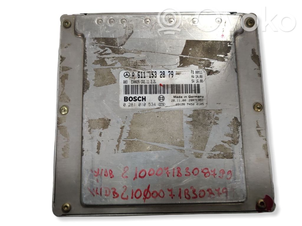 Mercedes-Benz C W203 Engine control unit/module 