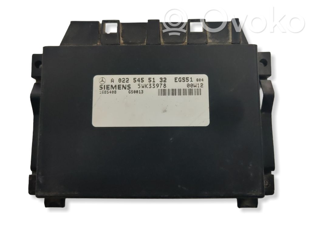 Mercedes-Benz CLK AMG A208 C208 Gearbox control unit/module 