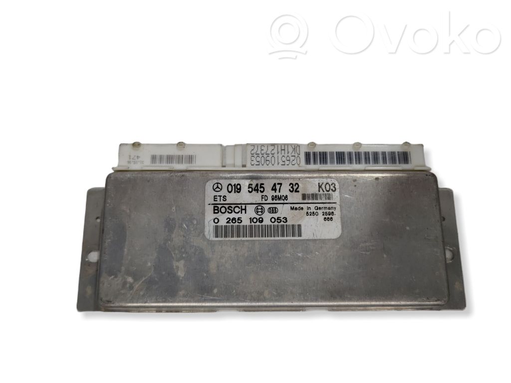 ABS control unit/module   0195454732,0265109053,E9060199Z0,A0195454732