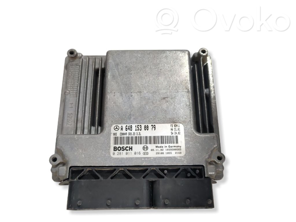 Mercedes-Benz S W220 Sterownik / Moduł ECU 