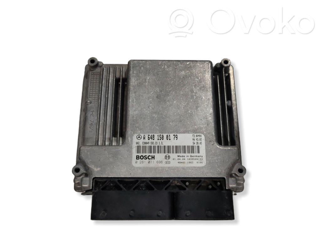 Engine control unit/module   A6481500179,6481500179