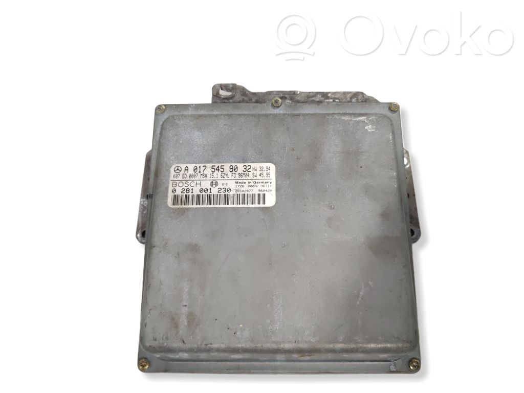 Mercedes-Benz E W212 Engine control unit/module 