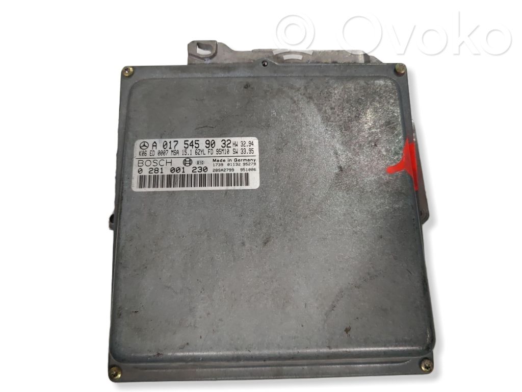 Mercedes-Benz E W212 Engine control unit/module 
